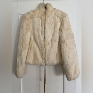 Vintage 70’s Fur Bomber Jacket